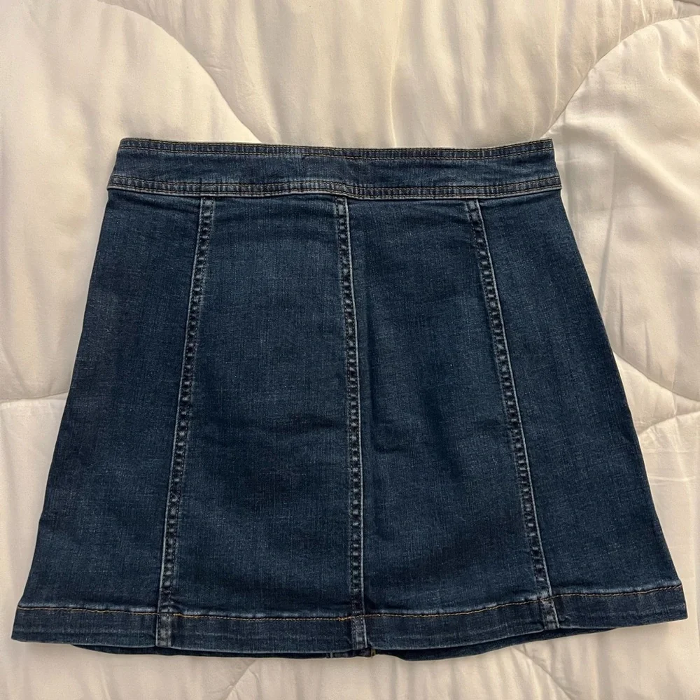 Madewell Denim A-Line Skirt - Picture 5 of 7